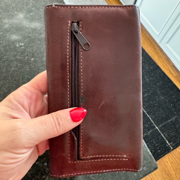 Los Robles Polo vintage leather wallet - Picture 8 of 10